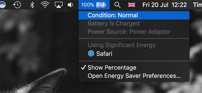MacBook Battery Condition