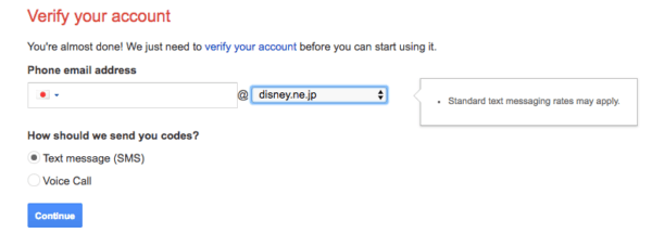 Create adsense account