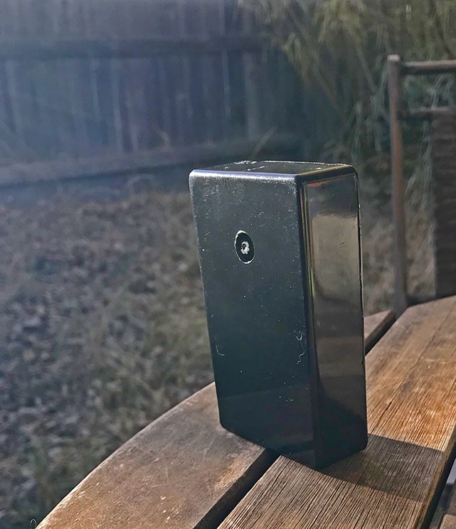 Photo of our fully operational blockchain bodycam proof of concept.