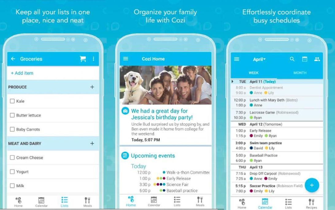 Cozi app