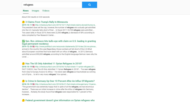 Untrue News AI