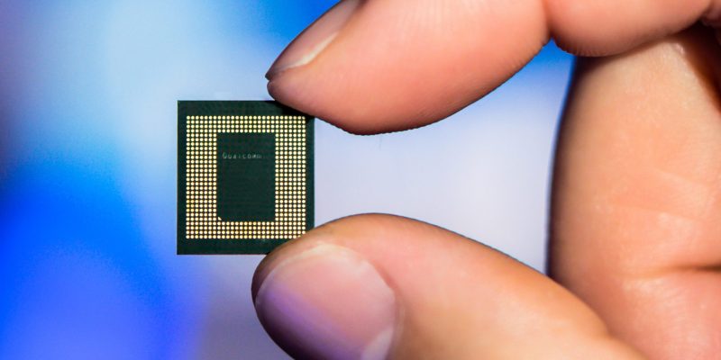 Qualcomm's Snapdragon 865 processor.