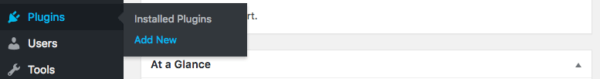 installed plugins
