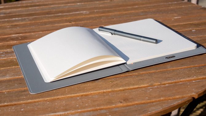 XP Pen Note Plus is a Magical Paper Notepad That Scans Everything You Write xp pen note plus side on new page 670x377