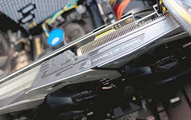 A PC graphics card (aka video card or GPU)