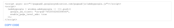 copy code