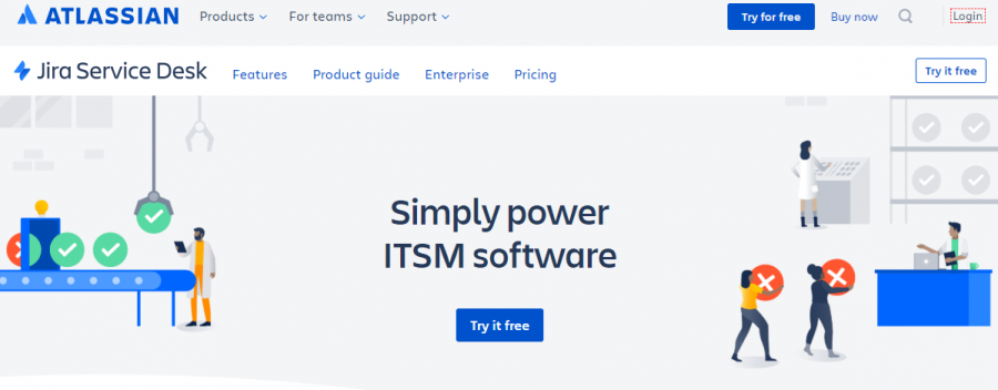 Jira best service desk software