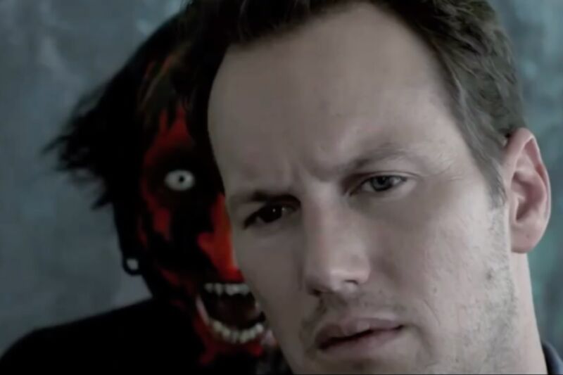 There's a demon behind you! Patrick Wilson starred in Director James Wan's  2010 film <em>Insidious</em>, one of two films used in a recent MRI study on fear.