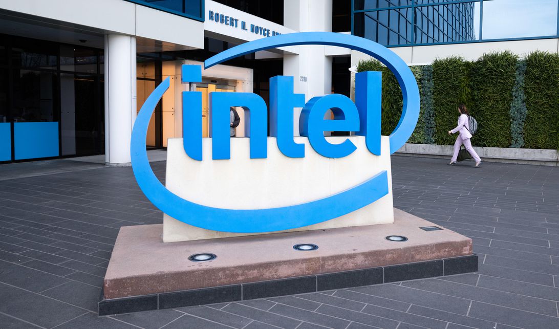 Intel headquarters in Santa Clara, California