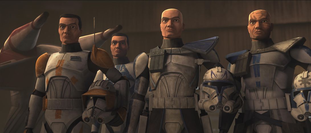 Clone troopers in The Clone Wars