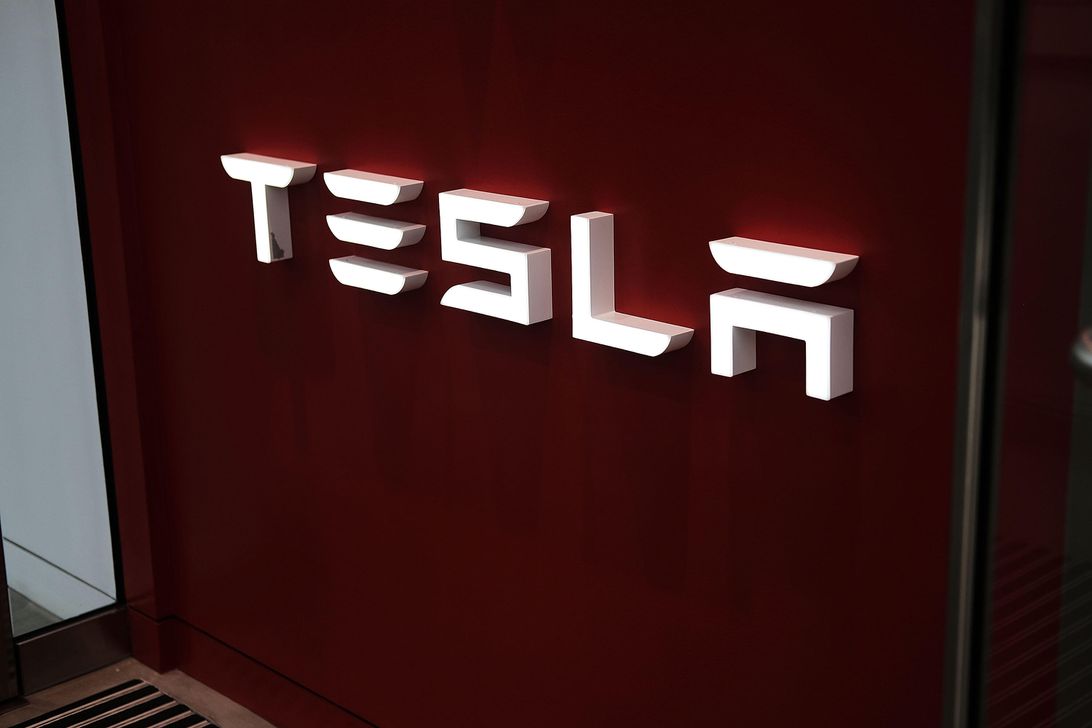 Tesla sign