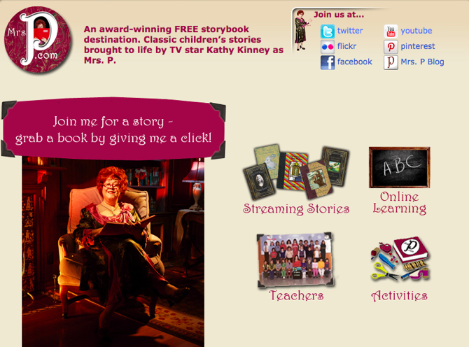 Mrs. P’s Magic Library for children's books online