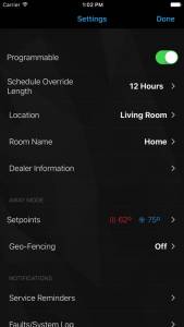 termostat app