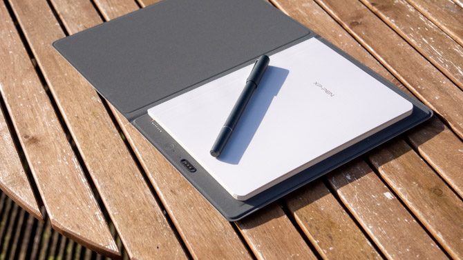 XP Pen Note Plus is a Magical Paper Notepad That Scans Everything You Write xp pen note plus folder and pen overview 670x377