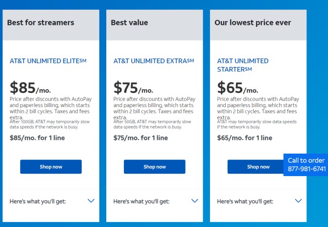 AT&T Unlimited Cheap Phone Plan