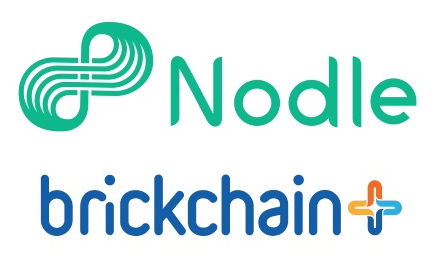 Nodle and Brickchain logos
