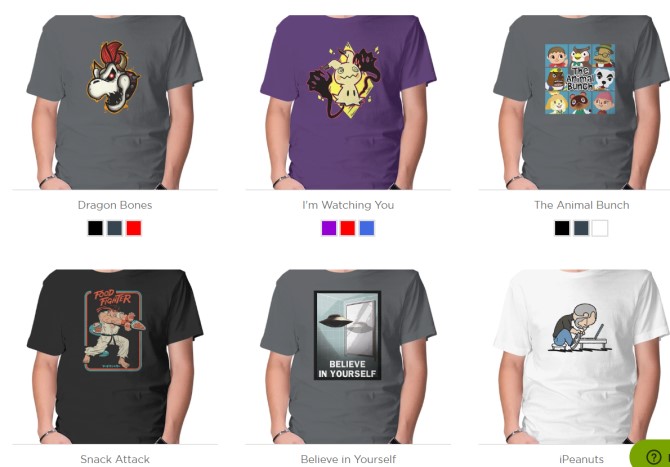 TeeFury Cool T-Shirts Sites