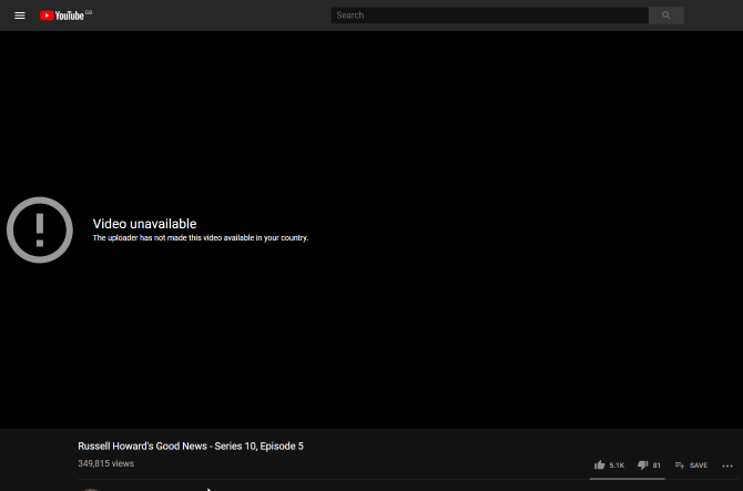 ZenMate VPN Review: Meditating on Your Privacy ZenMate Review YouTube Block 1