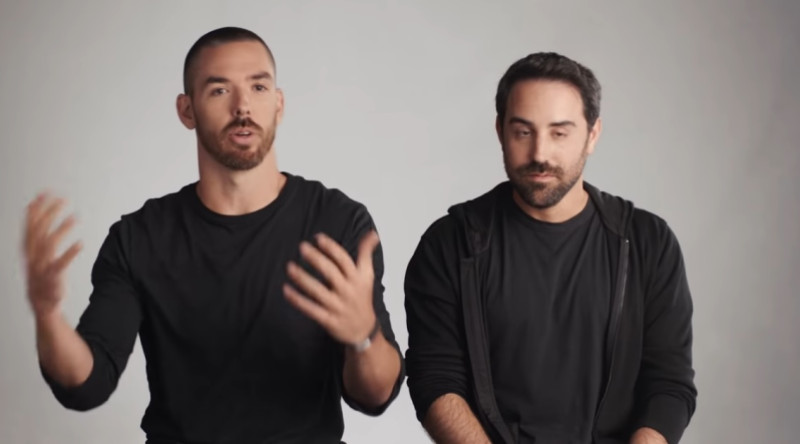 Marc Merrill (left) and Brandon Beck started Riot Games in 2006.