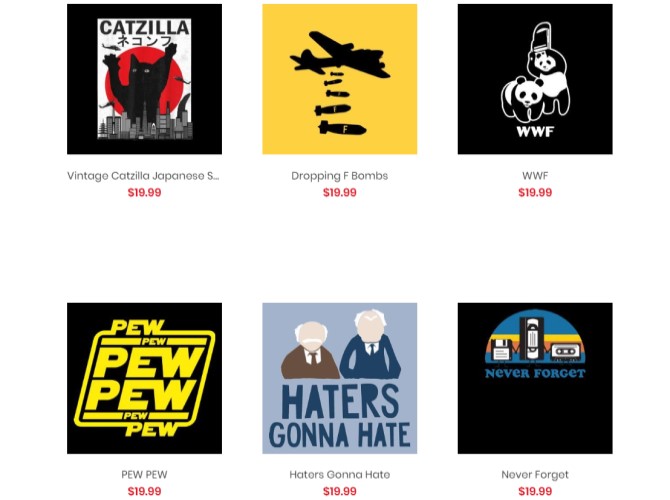 Busted Tees Cool T-Shirts Sites