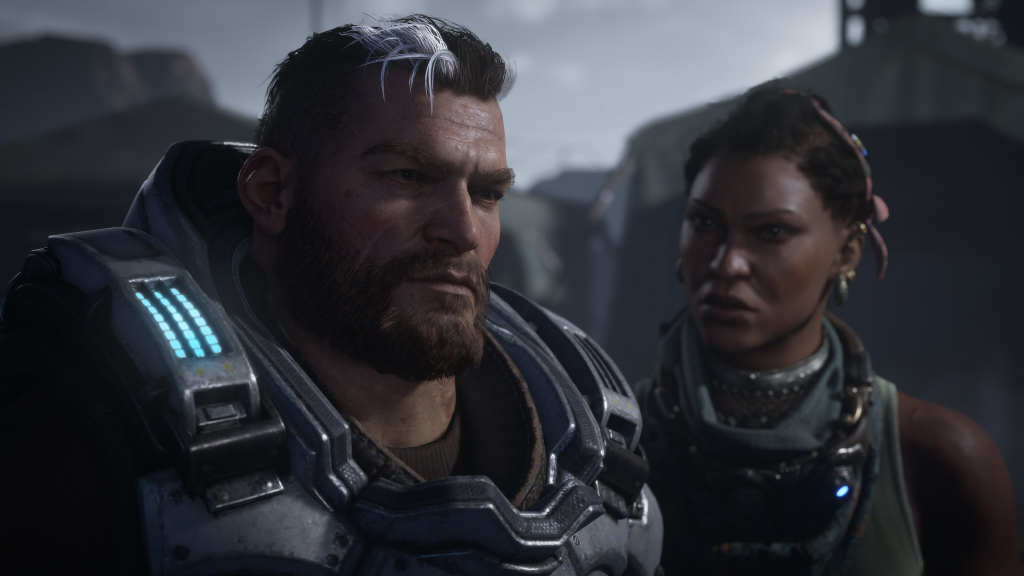 Gears Tactics features a full Gears-world story. 