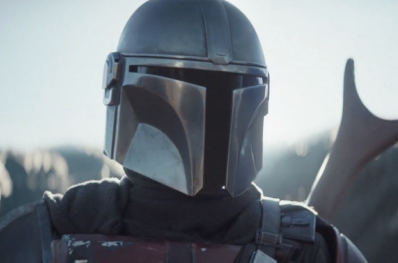 Screenshot from Trailer for upcoming series The Mandalorian.