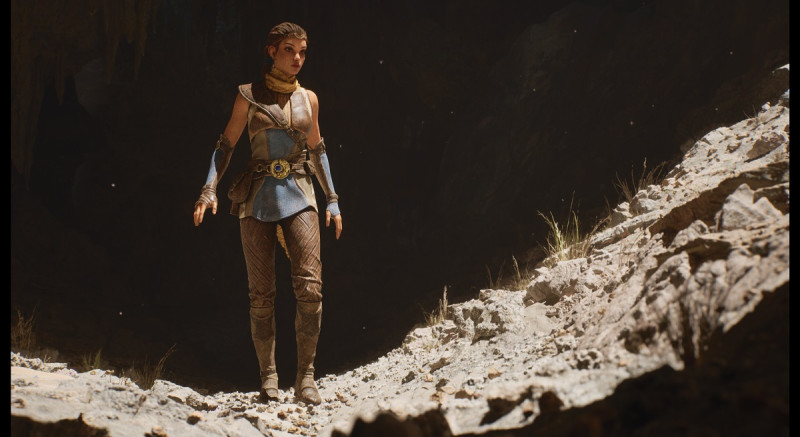 Unreal Engine 5 produces continuous, real-time graphics that look lifelike.