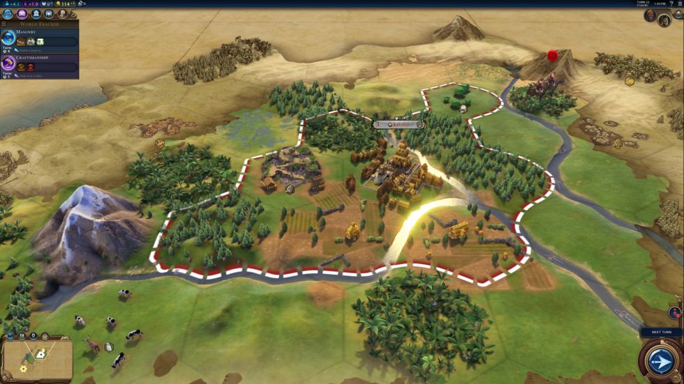 The picturesque environments of <em>Civ6</em> were about to experience some hardships.