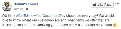 october marketing ideas customer appreciation day
