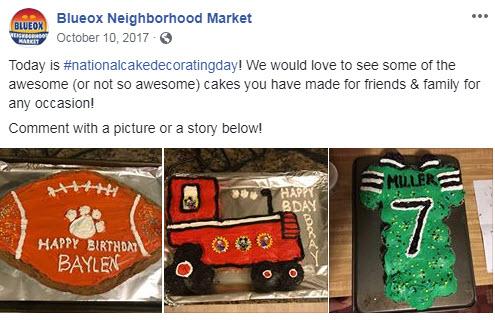 october marketing ideas cake decorating day