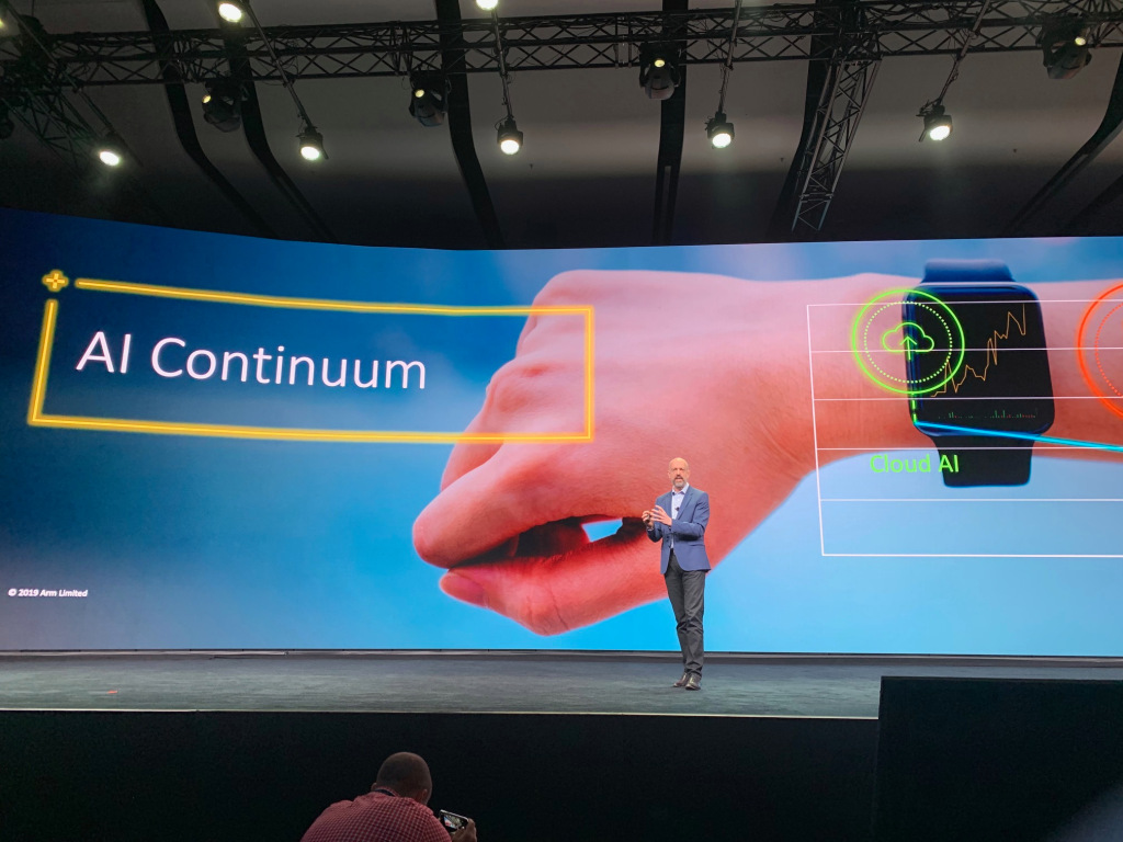 Simon Segars at Arm TechCon 2019.