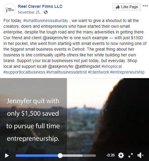 free november marketing ideas SBS