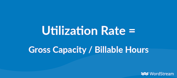 agency profitability metrics utilization rate