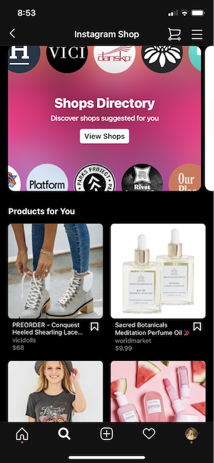 instagram checkout for holiday ecommerce advertising