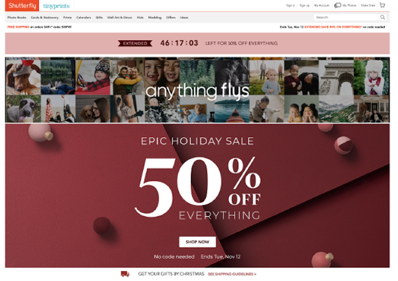 ways to boost holiday sales and revenue 2020 holiday themed landing pages
