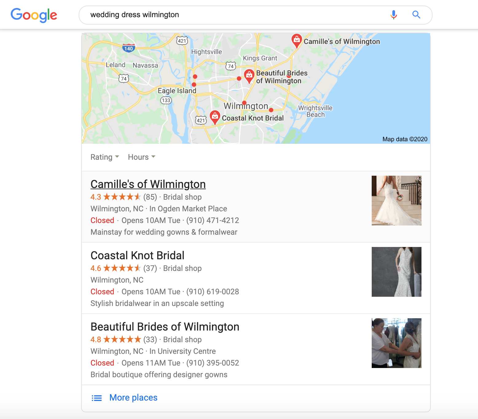 local search image results