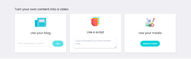 visual marketing tools lumen 5 create video