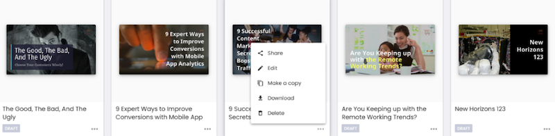 visual marketing tools lumen 5 my videos
