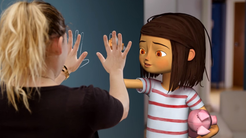 Lucy is a virtual being created by Fable Studio.