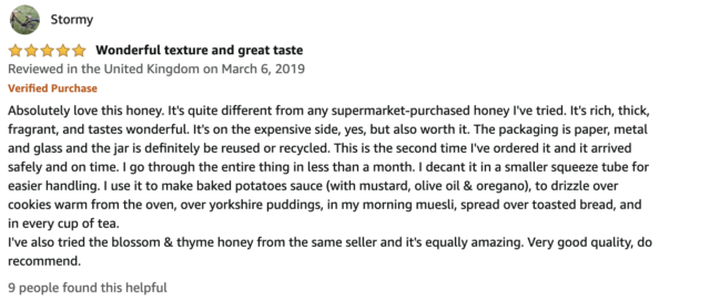 This drone apparently has a "wonderful texture" and tastes great.