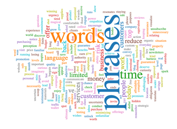 best words and phrases for marketing intro