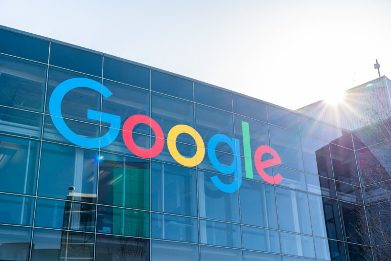Google's corporate headquarters.