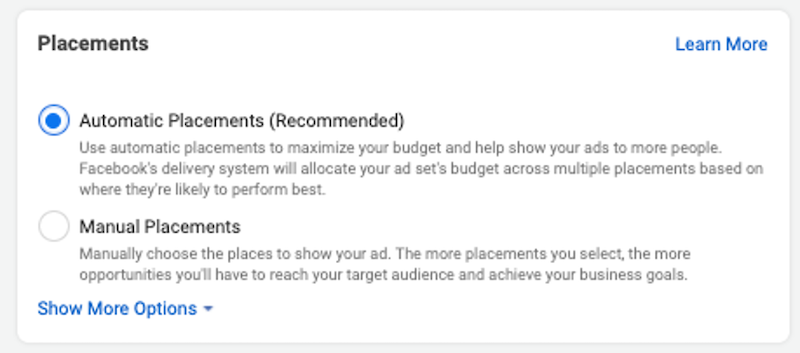 How much do Instagram ads cost ad placements