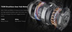 himiway gear hub motor