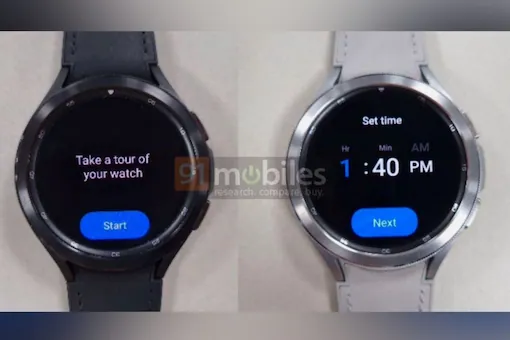 The Samsung Galaxy Watch 4 is said to feature Gorilla Glass DX+ protection. (Image: 91 Mobiles)