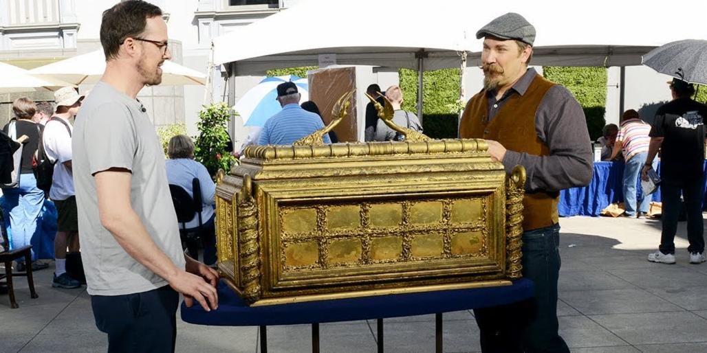Indiana Jones Ark of the Covenant prop will get face-melting appraisal
